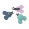 Clips chupeteros silicona Mickey