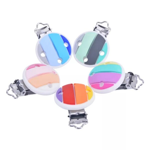 Clip arcobaleno silicone